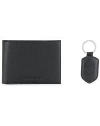 Emporio Armani - Embossed Logo Wallet - Lyst