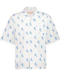 Marni - Printed Short-Sleeves Shirt - Lyst