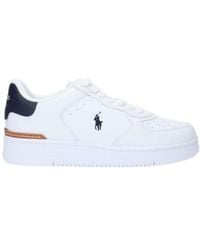Ralph Lauren - Polo Masters Court Low-Top Sneakers - Lyst