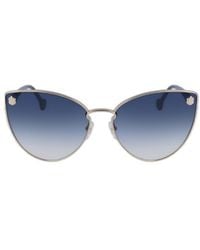 Ferragamo - Logo Sunglasses - Lyst