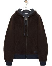 Loewe - Zippered Hooded Casual Jacket - Lyst