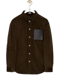 Loewe - Long Sleeve Buttoned Shirt - Lyst