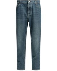 Brunello Cucinelli - Denim Iconic Fit Five-Pocket Trousers - Lyst