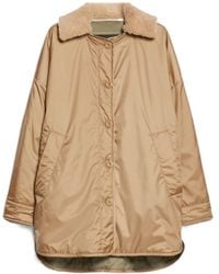 Weekend by Maxmara - Shearling-Collar Jacket - Lyst