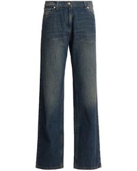 Magda Butrym - High-Waisted Wide-Leg Jeans - Lyst