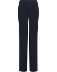 Marella - Pleated Straight Leg Pants - Lyst