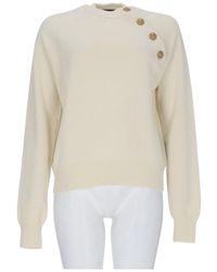 Balmain - Long-Sleeved Sweater - Lyst