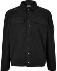 C.P. Company - Collared Workwear-Style Shirt Jacket - Lyst