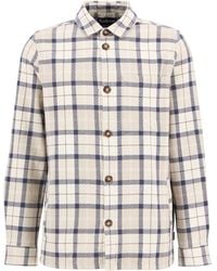 Barbour - Plaid Shirt-Style Casual Jacket - Lyst