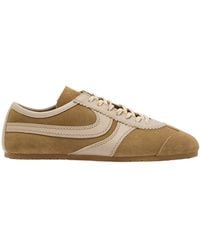 Dries Van Noten - Dustin Panelled Suede Sneakers - Lyst
