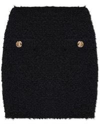 Balmain - Logo Skirt - Lyst