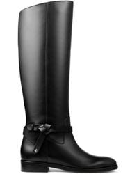 Jimmy Choo - Lawton Flat Knee-High Boots - Lyst