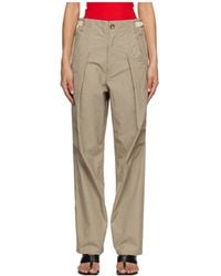 Isabel Marant - Striped Print Casual Pants - Lyst