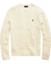Polo Ralph Lauren - Cable Knit Jumper - Lyst
