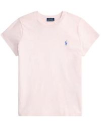 Ralph Lauren - Polo Logo Embroidered Crewneck T-Shirt - Lyst