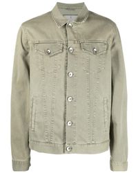 Brunello Cucinelli - Button-Front Denim Jacket - Lyst