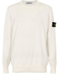 Stone Island - Comfortable Crew Neck Sweater - Lyst