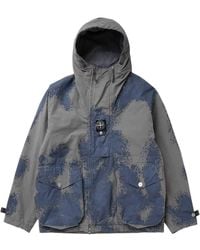 Stone Island - Logo Patch Hooded Parka - Lyst