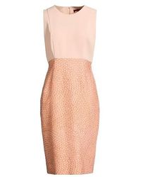 Max Mara - Multi-Color Bodycon Dress - Lyst