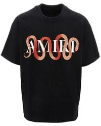 Amiri - Snake T-Shirt - Lyst