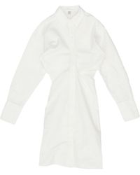 TOTEME - Totême Long-Sleeved Shirt Dress - Lyst