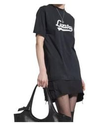 Balenciaga - Luxury Script Hybrid T-Shirt Dress - Lyst