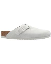 Birkenstock - Side Buckle-Detail Slippers - Lyst
