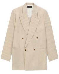 Amiri - Striped Double Breasted Jacket - Lyst