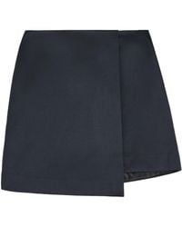 By Malene Birger - Raye Asymmetric Mini Skirt - Lyst