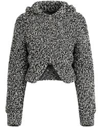 Nanushka - Sonnet Knitted Hooded Jacket - Lyst