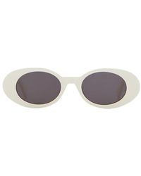 Palm Angels - Eyewear Gilroy Oval Frame Sunglasses - Lyst