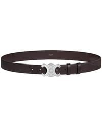 Celine - Triomphe Belt 30Mm - Lyst