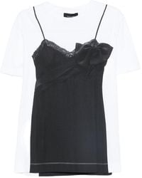 Simone Rocha - Top-Print T-Shirt - Lyst