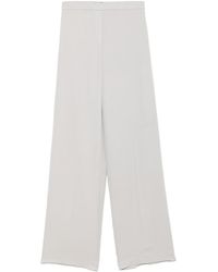 Theory - Georgette Wide-Leg Pull-On Pants - Lyst