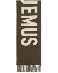 Jacquemus - Logo Fringe Scarf - Lyst