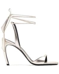 The Attico - Ankle Strap Sandals - Lyst