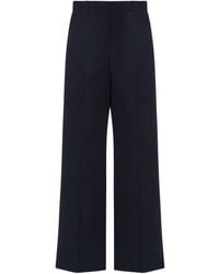 The Row - Dender Wool Trousers - Lyst
