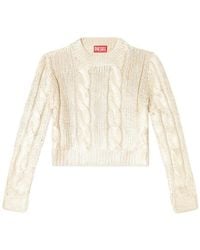 DIESEL - "Miccha" Round Neck Sweater - Lyst