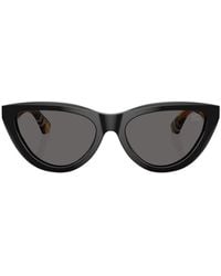 Burberry - Eyewear Cat-Eye Frame Sunglasses - Lyst