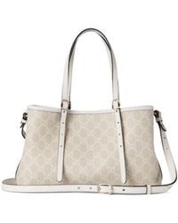 Gucci - Gg Emblem Small Tote Bag - Lyst