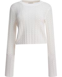Loulou de Saison - 'Tinos' Crew-Neck Long-Sleeve Sweater - Lyst