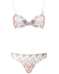 Missoni - Zigzag-Print Bikini - Lyst