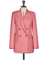 Max Mara - Mxmstaffa Double-Breasted Blazer - Lyst