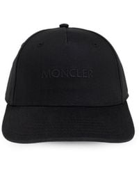 Moncler - Logo Embroidered Cap - Lyst