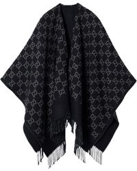 Gucci - Gg Jacquard Cape - Lyst