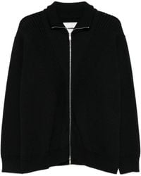 Jil Sander - Long Sleeved Zip-Up Cardigan - Lyst