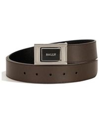Bally - Logo Belt - Lyst