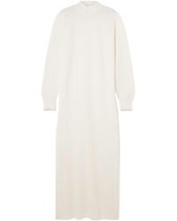 Brunello Cucinelli - Rib Mid-Length Dress - Lyst