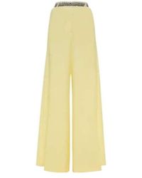 Stella McCartney - High-Rise Wool Palazzo Pants - Lyst
