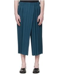 Homme Plissé Issey Miyake - Pleated Casual Pants - Lyst
